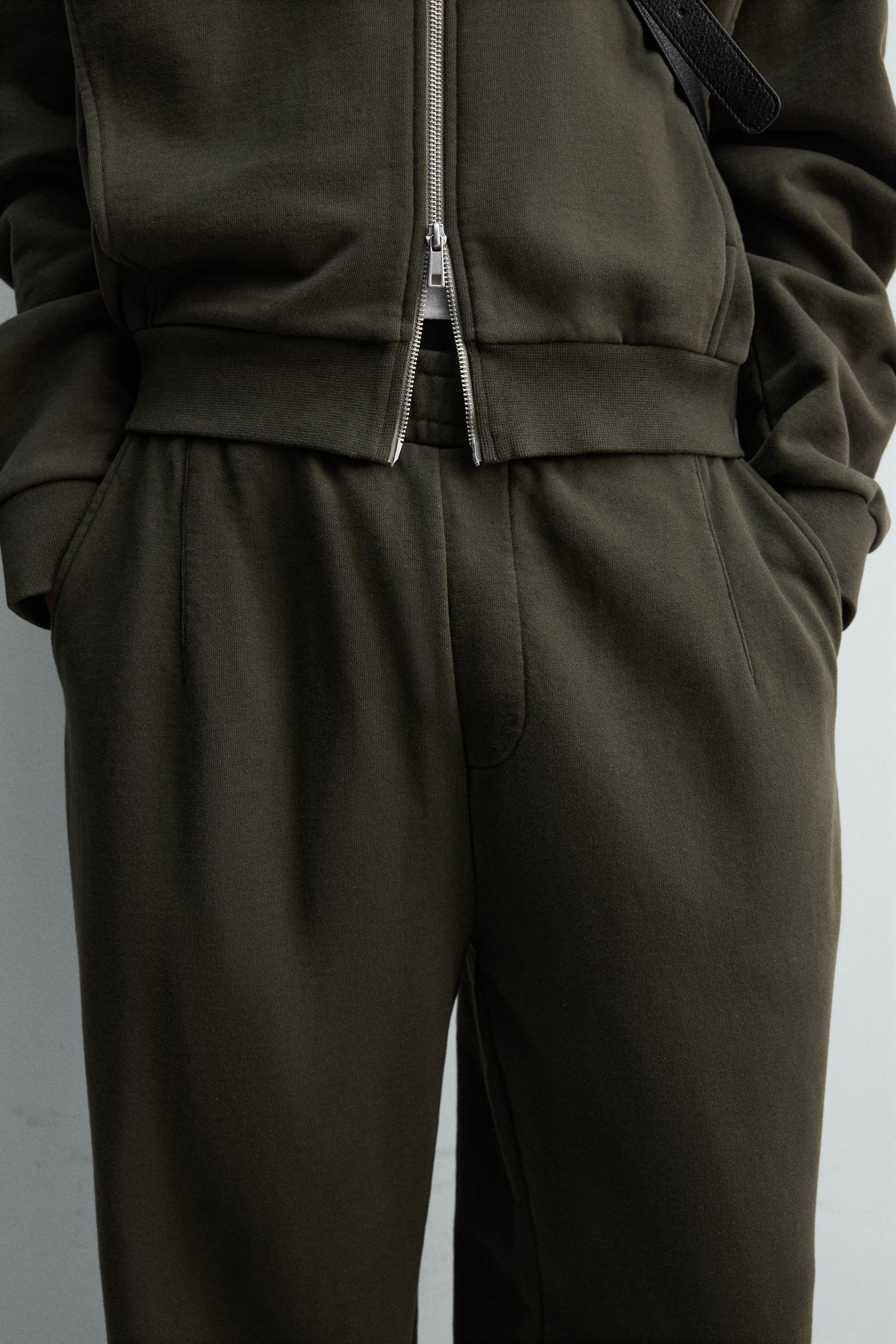 WASHED BALLOON FIT JOGGING PANTS